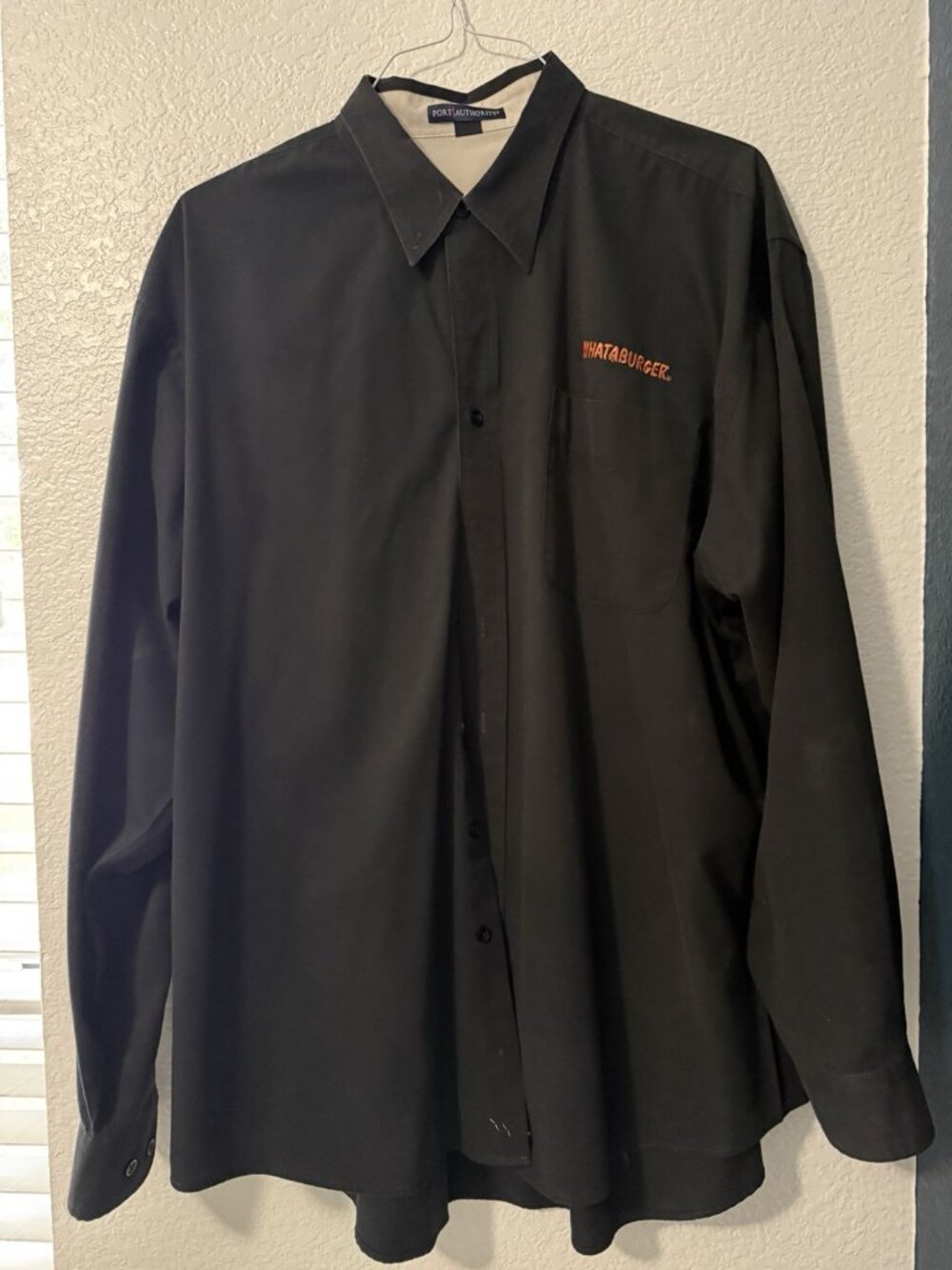 Whataburger Polo Shirt Mens 3XL Button Up